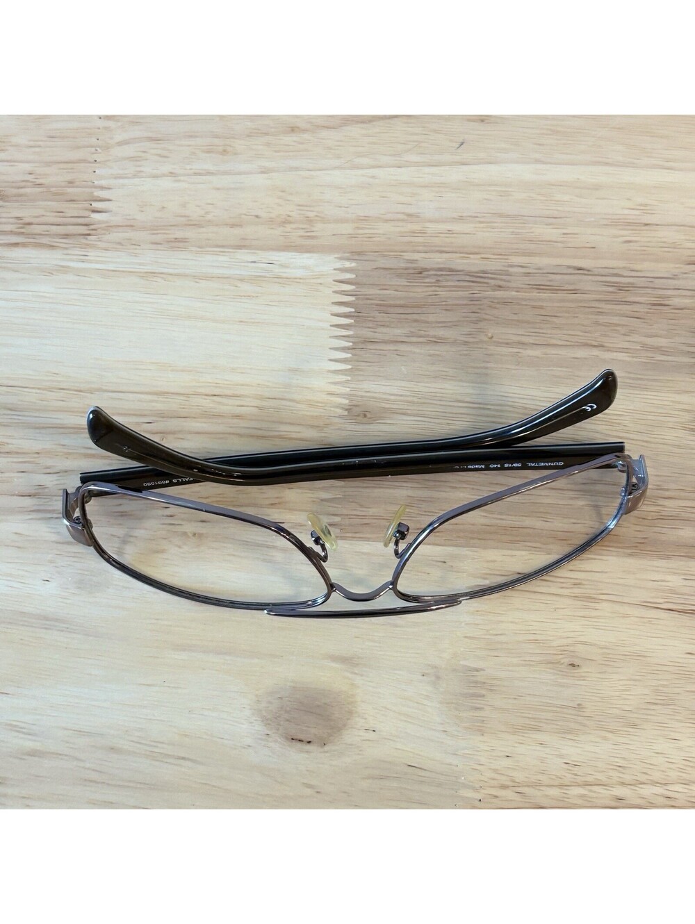 Kirkland Signature KS 145 Twin Falls FRAME Gunmetal 59-15-140 - Picture 5 of 7